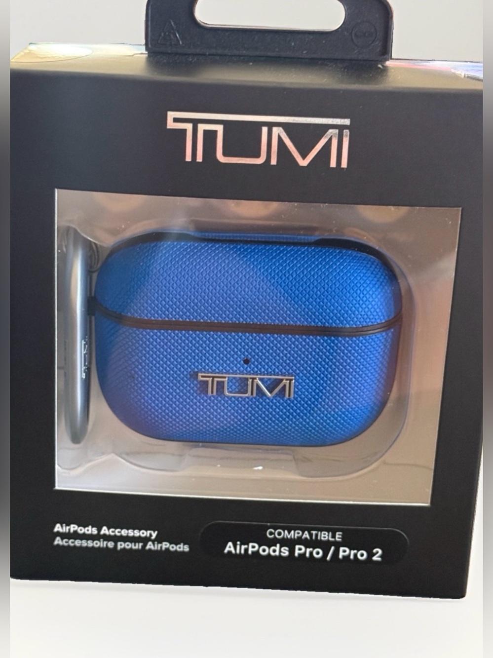 TUMI AirPods Pro / Pro 2 Blue Protective Case NIB